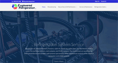 Desktop Screenshot of engineeredrefrigeration.com